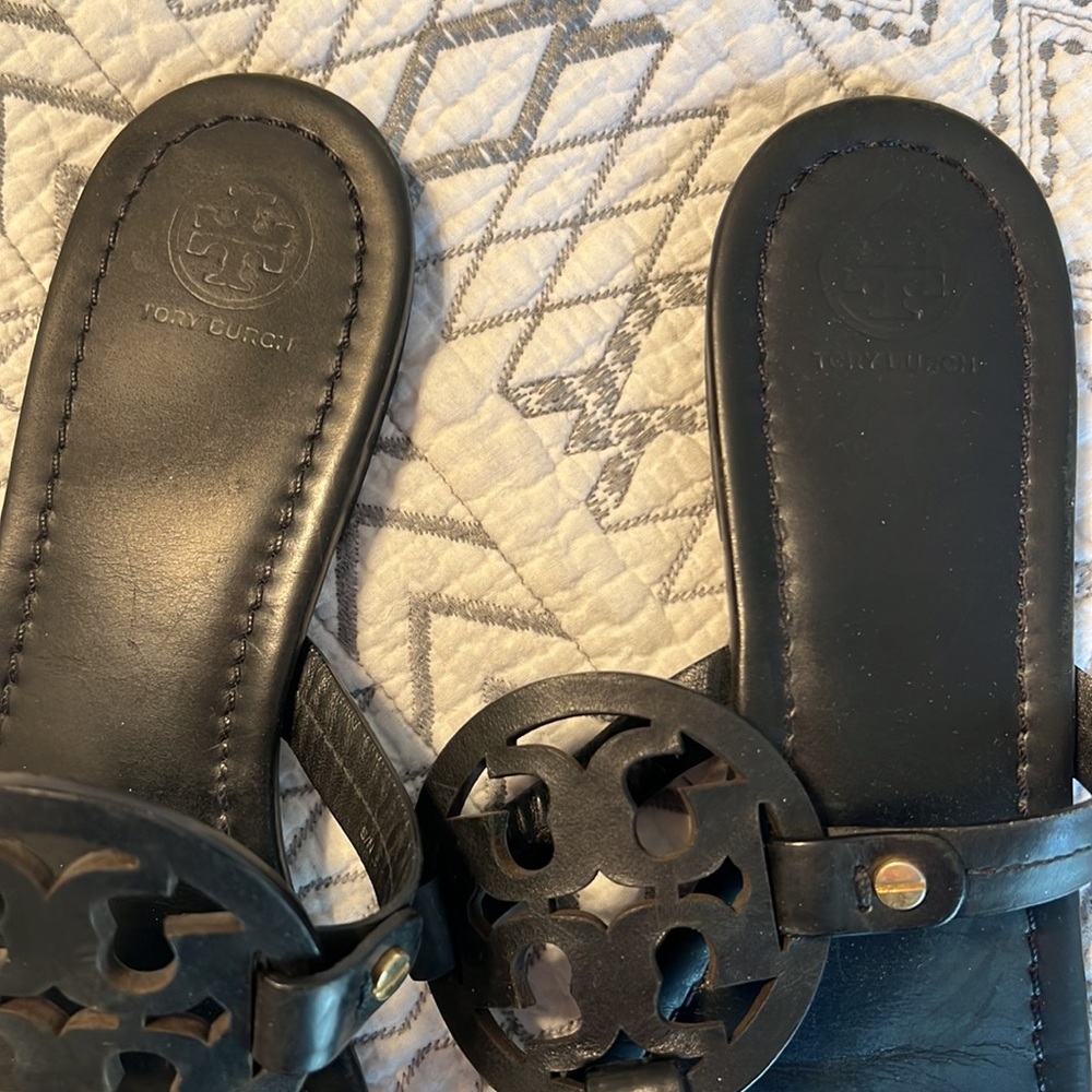 Tory Burch Black Sandals - Picture 3 of 8